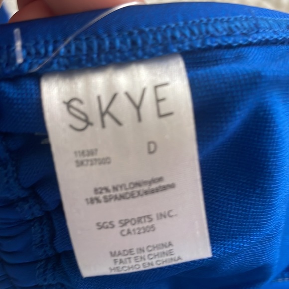 NEW SKYE SWIMWEAR SAPPHIRE BLUE BIKINI 2 PIECE SET BUNDLE - Picture 7 of 16